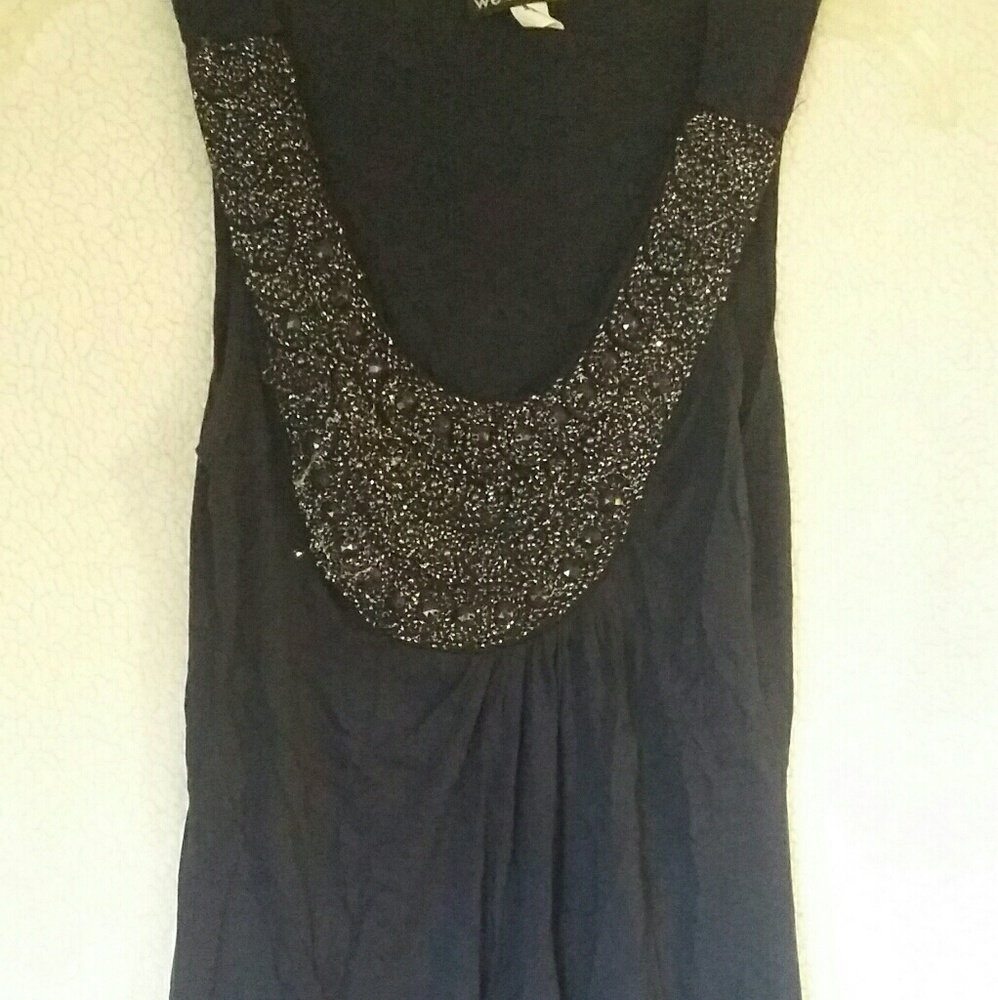 Beaded tank top